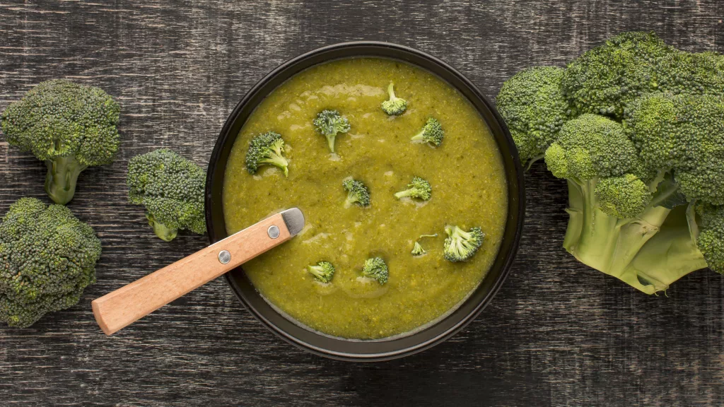 Crema di broccoli e porro